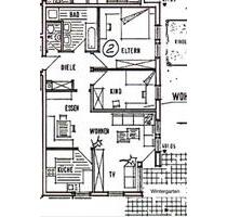 Helle 3,5 Zimmer Erdgeschosswohnung mit Wintergarten - Alfdorf