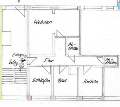 Foto - 2 Zimmer Erdgeschoßwohnung in Crivitz