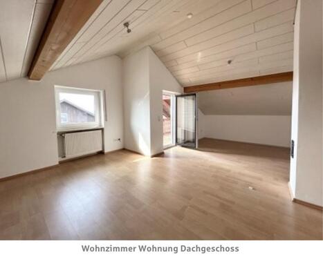 Foto - Helle 3-Zimmer-Dachgeschosswohnung mit Balkon & Einbauküche