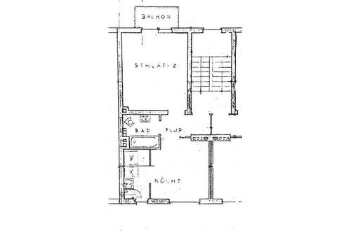 Foto - Zweizimmerwohnung mit Balkon, gemütlich + hell, ca. 39m², im 1. OG
