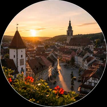 Foto - 3 Zimmer Etagenwohnung zur Miete in Rottweil
