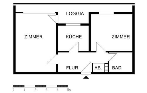 Foto - 2 Zimmer Etagenwohnung zur Miete in Mönchengladbach