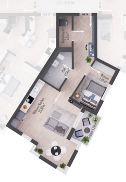 Foto - Etagenwohnung in Jena zur Miete