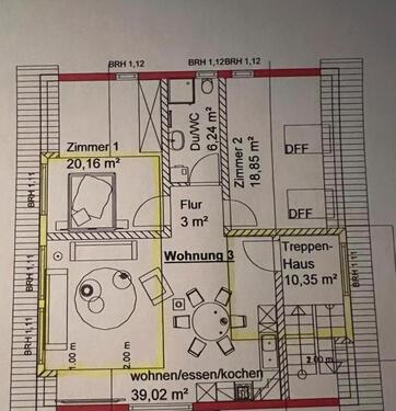 Foto - Schöne helle 3 Zimmerwohnung - 900,00 EUR Kaltmiete,