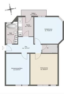 Foto - 3-Zimmer-Altbauwohnung Lenaustraße Gemeinschaftsgarten