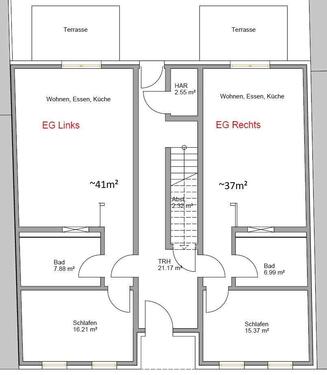 Foto - 2 Zimmer Erdgeschoßwohnung zur Miete in Bad Saarow