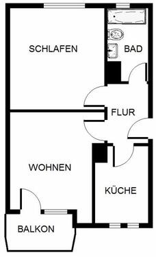 Foto - Neue Wohnung, neues Glück! Ansprechende 2-Zi.-Wohnung