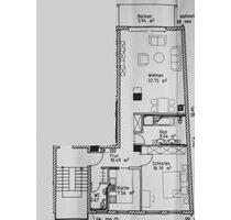 2 ZMW Wohnung möbiliert 80 qm, befristeter Mietvertrag, top Lage - Frankfurt am Main Bornheim
