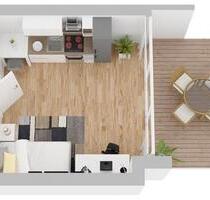 Studentenzimmer mit kleiner Terrasse! - Mosbach