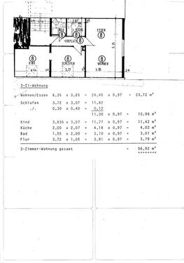 Foto - 3 Zimmer DG Wohnung - 600,00 EUR Kaltmiete,