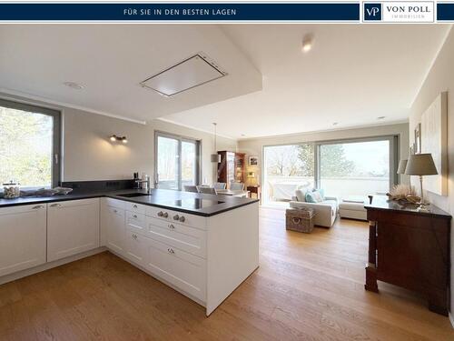 Foto - VON POLL - OBERURSEL: Exklusive, vollmöblierte Penthouse-Wohnung mit Dachterrasse in begehrter Lage