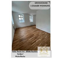 +++ Leben in einem historischen Baudenkmal 3 Zimmer (WE02) Parkettboden +++ - Rochlitz