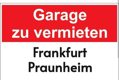 Foto - Garage in FFM Praunheim zu vermieten