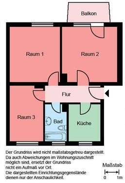 Foto - 3 Zimmer Etagenwohnung zur Miete in Castrop-Rauxel