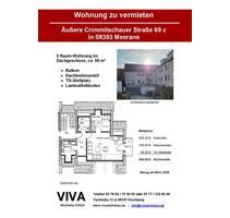 2 Raum-Wohnung mit Balkon und TG-Stellplatz in Meerane zu vermieten