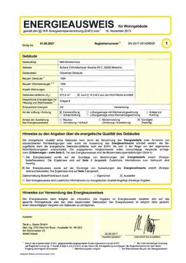 Foto - 2 Zimmer Dachgeschoßwohnung in Meerane