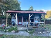 Foto - Pachtgarten mit Laube und Fischteich in Großräschen