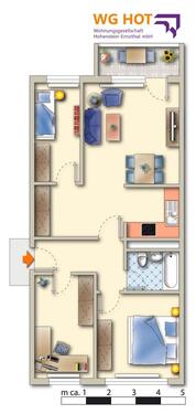 Foto - 4 Zimmer Etagenwohnung zur Miete in Hohenstein-Ernstthal