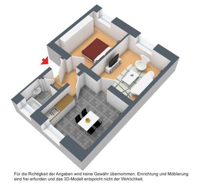 Foto - 2 Zimmer Erdgeschoßwohnung in Lüdenscheid