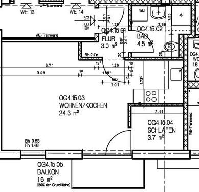 Foto - 1 Zimmer Etagenwohnung in Dresden
