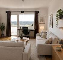 Wohnen mit Balkon & Weitblick helle 1 Zi.-Wohnung mit sep. Küche - Reinbek