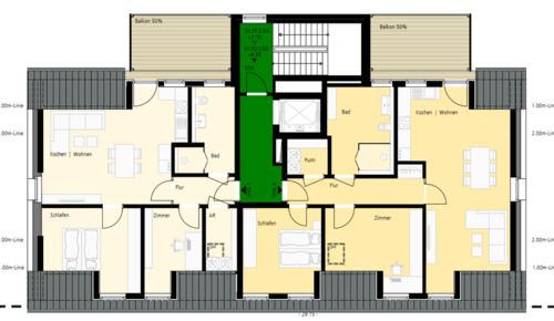Foto - 3 Zimmer Dachgeschoßwohnung zur Miete in Heek