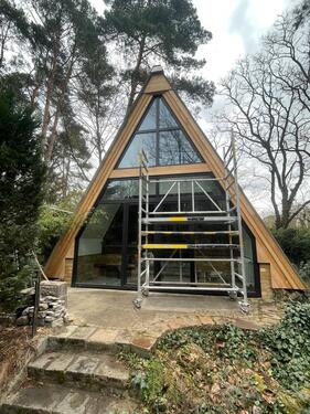 Foto - Tiny Haus Finnhütte Vollunterkellert Natur pur