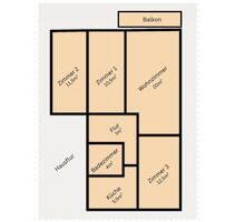 Attraktive 4-Zimmer Wohnung in ruhiger Lage von Kolkwitz