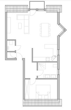 Foto - 2 Zimmer Dachgeschosswohnug zu verkaufen