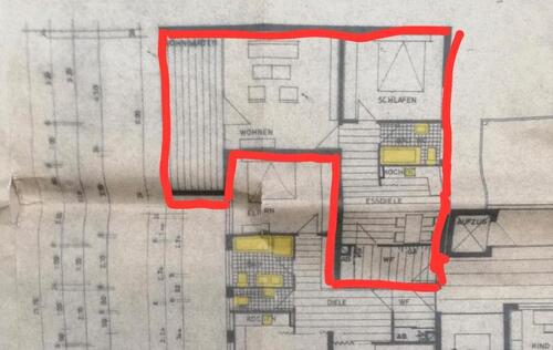 Foto - Schöne renovierte 2-Zimmer-Wohnung zu vermieten