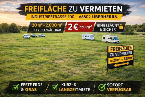 Foto - Freifläche auf eingezäuntem Gelände zu vermieten