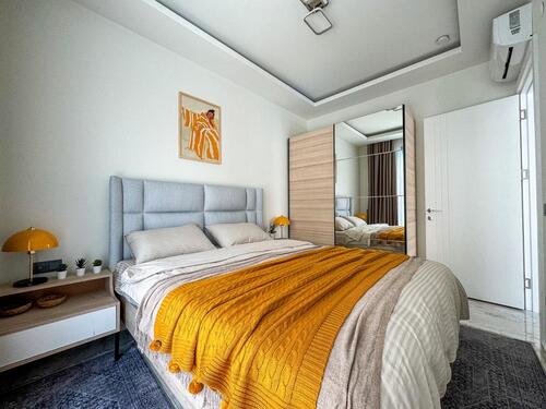 Foto - Stilvolle 1+1-Apartments im Zentrum von Alanya, Türkei.