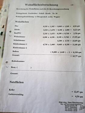 Foto - 3 Zimmer Etagenwohnung zum Kaufen in Glauchau