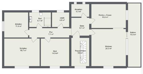 Foto - Kernsanierte 4 Zimmerwohnung (OG) in Weisendorf, Erstbezug