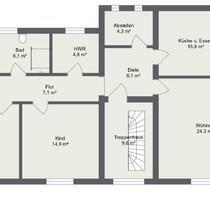 Kernsanierte 4 Zimmerwohnung (OG) in Weisendorf, Erstbezug