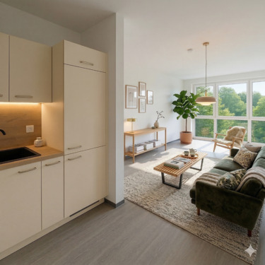 Foto - Wohnung im Park an den Spreewiesen: 2 Zi., barrierefrei – Flexibler Einzug (April–Juni)