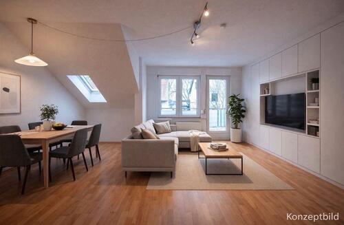 Foto - Moderne & Frisch Renovierte 2.5 Zimmer Wohnung + TG-Stellplatz