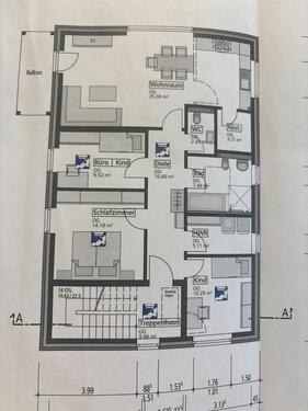 Foto - Stilvolle 3,5-Zimmer-Wohnung mit Balkon, Carport gehobene Aust.