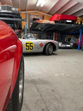 Foto - Winter Stellplatz Garage f. Oldtimer Motorrad