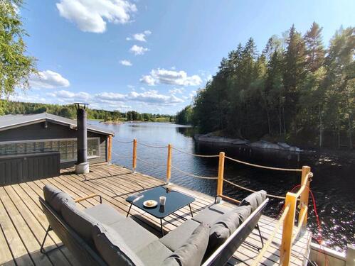 Foto - Hausboot Ferienhaus Schweden Värmland Töcksfors Urlaub Ferien