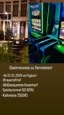 Foto - Gastronomie zu Vermieten! - 2.500,00 EUR Kaltmiete,