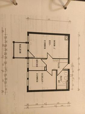 Foto - 2 -Zimmerwohnung zu verkaufen - 220.000,00&nbsp;EUR Kaufpreis, ca.&nbsp; 57,00&nbsp;m&sup2;