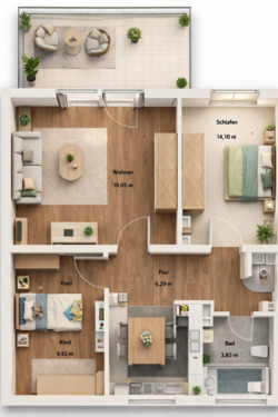 Foto - Kapitalanlage mit Plan – sorgenfrei investieren in Top-Lage von C