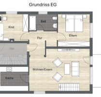 Maisonette-Wohnung in Gau-Algesheim