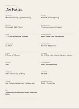 Foto - Maisonettenwohnung in Pulheim zum Kaufen