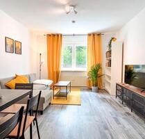 Möblierte Wohnung im EG, zentral, 2 ZKB Wlan - Essen Stadtbezirk III