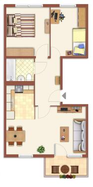 Foto - 3 Zimmer Etagenwohnung zur Miete in Halle (Saale)