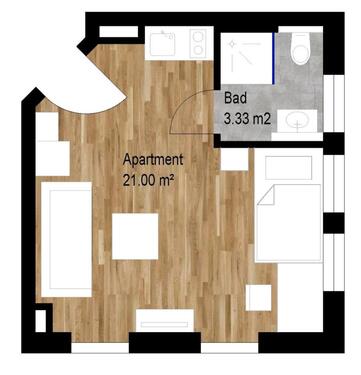 Foto - Moderne 1-Zimmer-Wohnung in Bobingen – Barrierefrei, Neubau & EBK