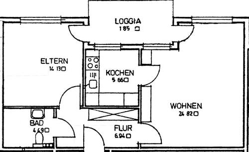 Foto - 2 Zimmer Etagenwohnung zur Miete in Strullendorf