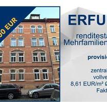 Ihre Chance: Vollvermietet. Renditestark. Zentral. Provisionsfrei - Erfurt Daberstedt